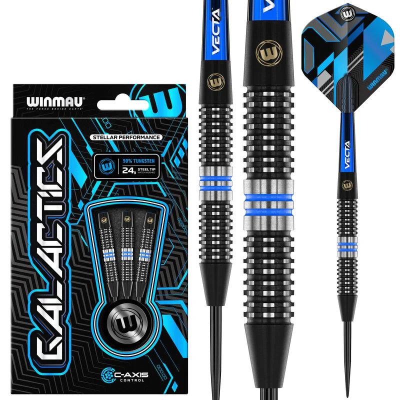 Winmau - Galactics 90% - Sada Steel Šípok - Direct Darts - 1
