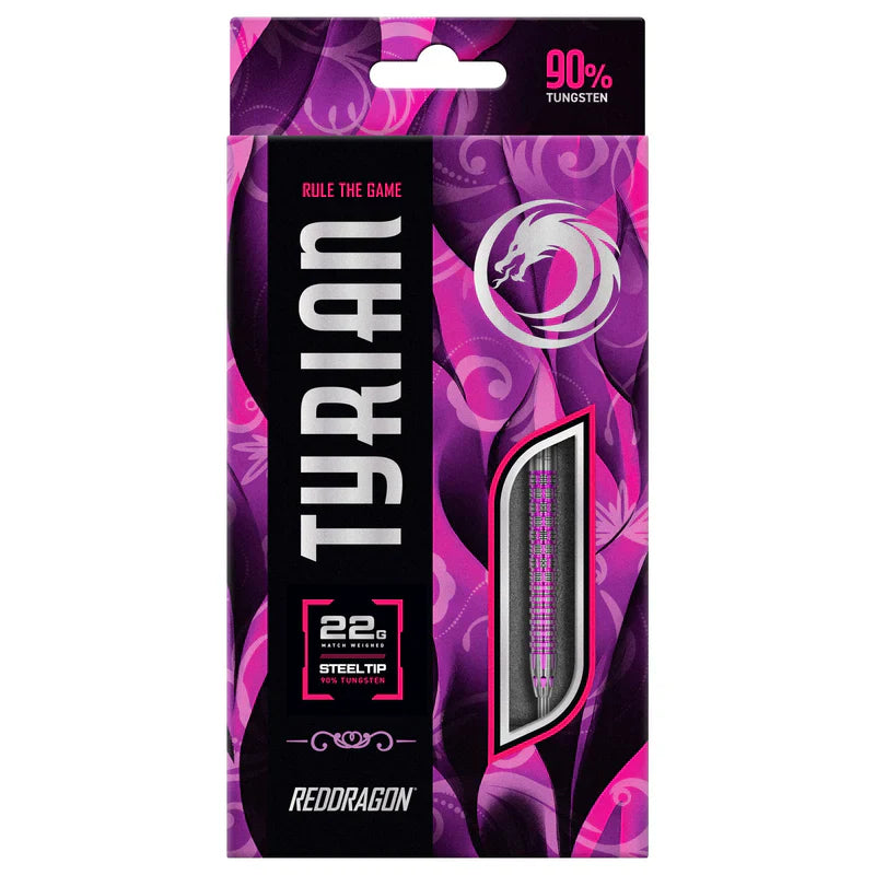 Red Dragon - Tyrian 90% - Sada Steel Šípok - Direct Darts - 4
