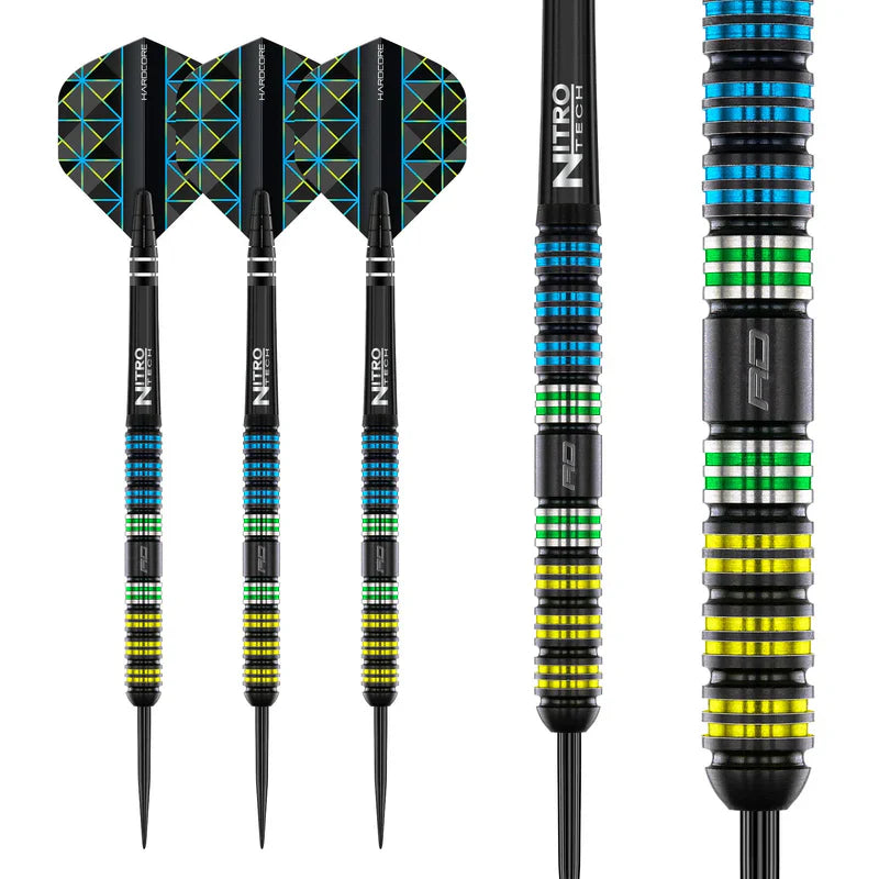 Red Dragon - Dragonfly 95 Black - Parallel 95% - Sada Steel Šípok - Direct Darts - 5