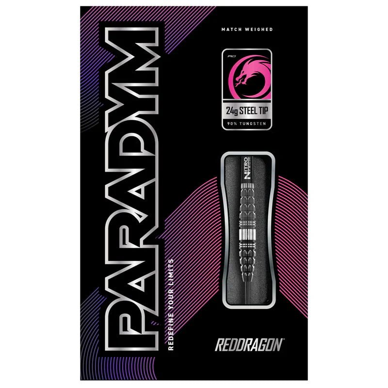 Red Dragon - Paradym - Torpedo 90% - Sada Steel Šípok - Direct Darts - 4