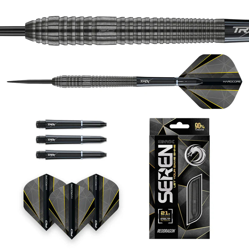 Red Dragon - Seren 2 Onyx 90% - Sada Steel Šípok - Direct Darts - 5