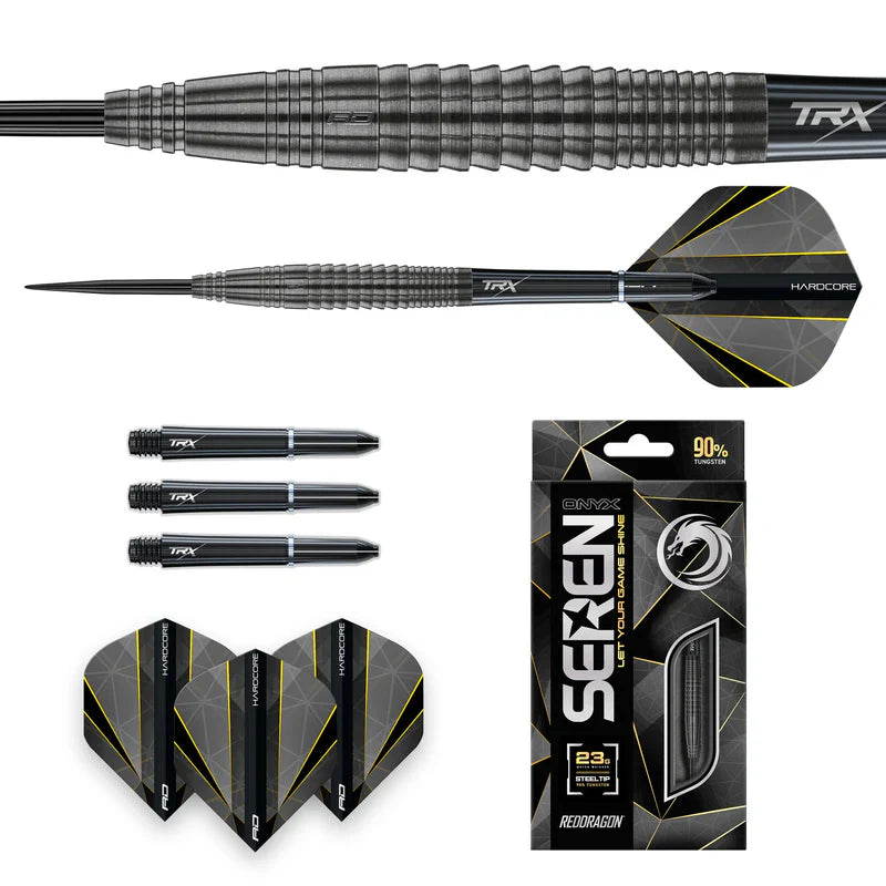 Red Dragon - Seren 4 Onyx 90% - Sada Steel Šípok - Direct Darts - 5