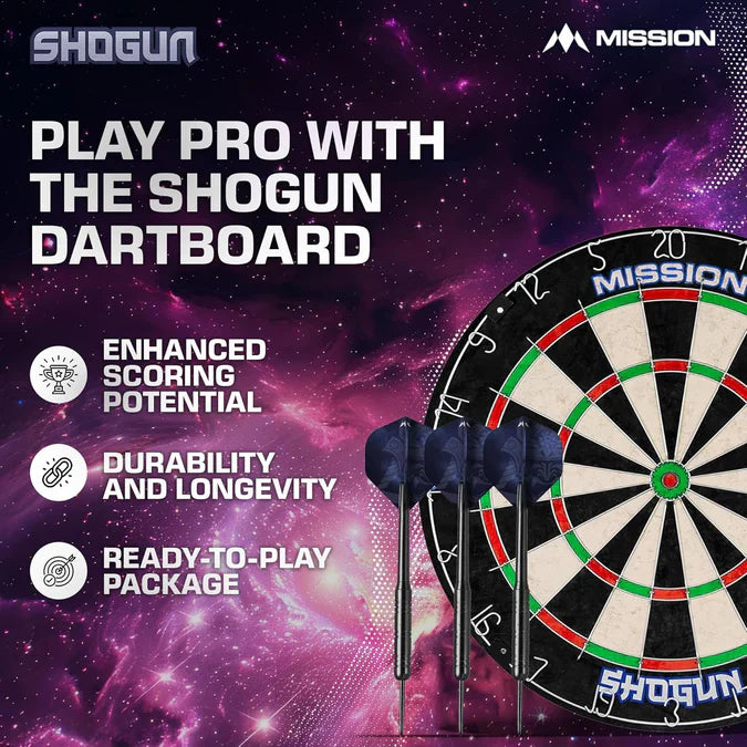Mission - Shogun - 2 Sady Šípok - Sisalový Terč Na Šípky - Direct Darts - 6