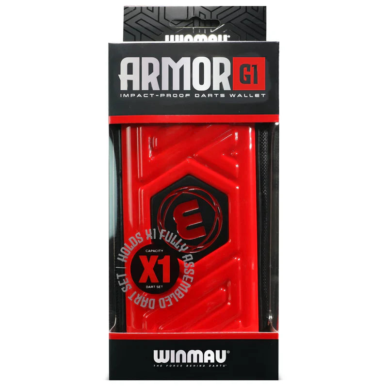 Winmau - Armor G1 - Červená - Puzdro Na Šípky - Direct Darts - 4