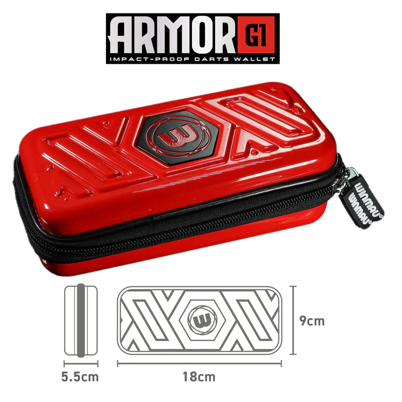 Winmau - Armor G1 - Červená - Puzdro Na Šípky - Direct Darts - 6