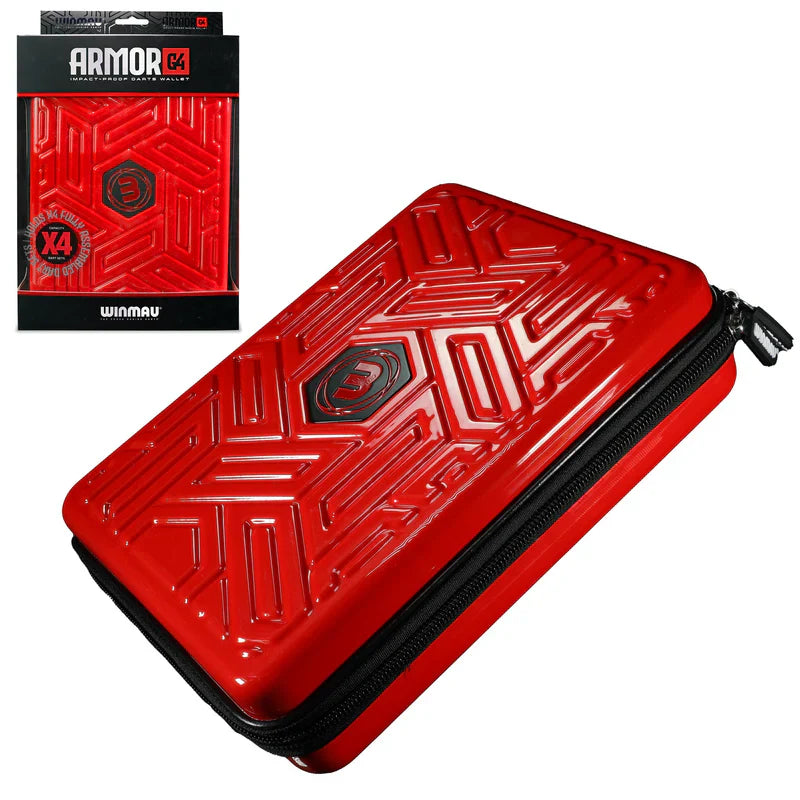 Winmau - Armor G4 - Červená - Puzdro Na Šípky - Direct Darts - 3