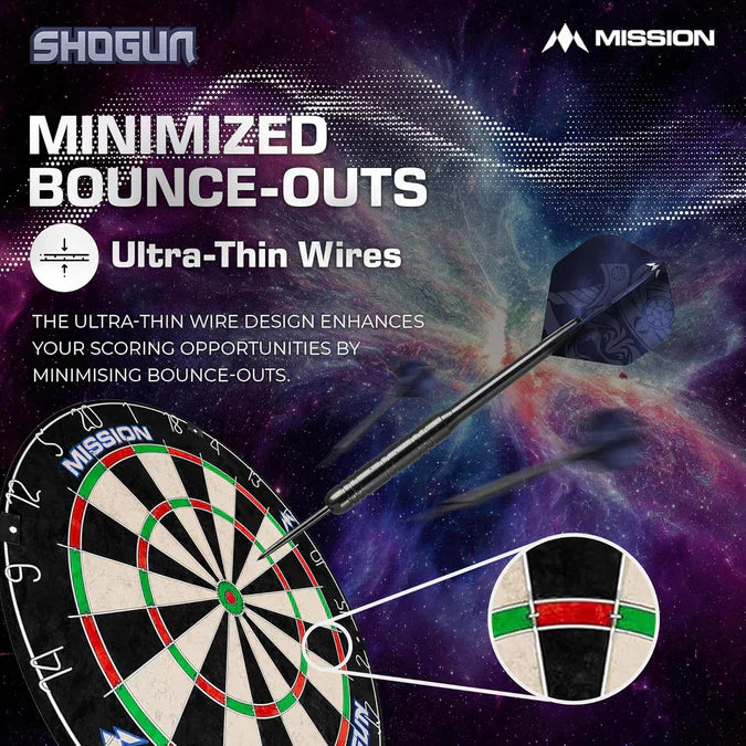 Mission - Shogun - 2 Sady Šípok - Sisalový Terč Na Šípky - Direct Darts - 8