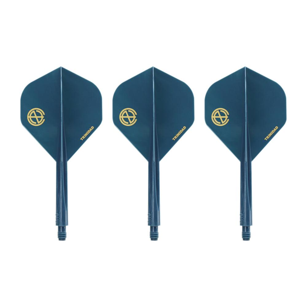 Condor - Axe The Omeshicha - Modrá Zelená - No2 - Jednodielny Násadka/Letky Na Šípky - Direct Darts - 1