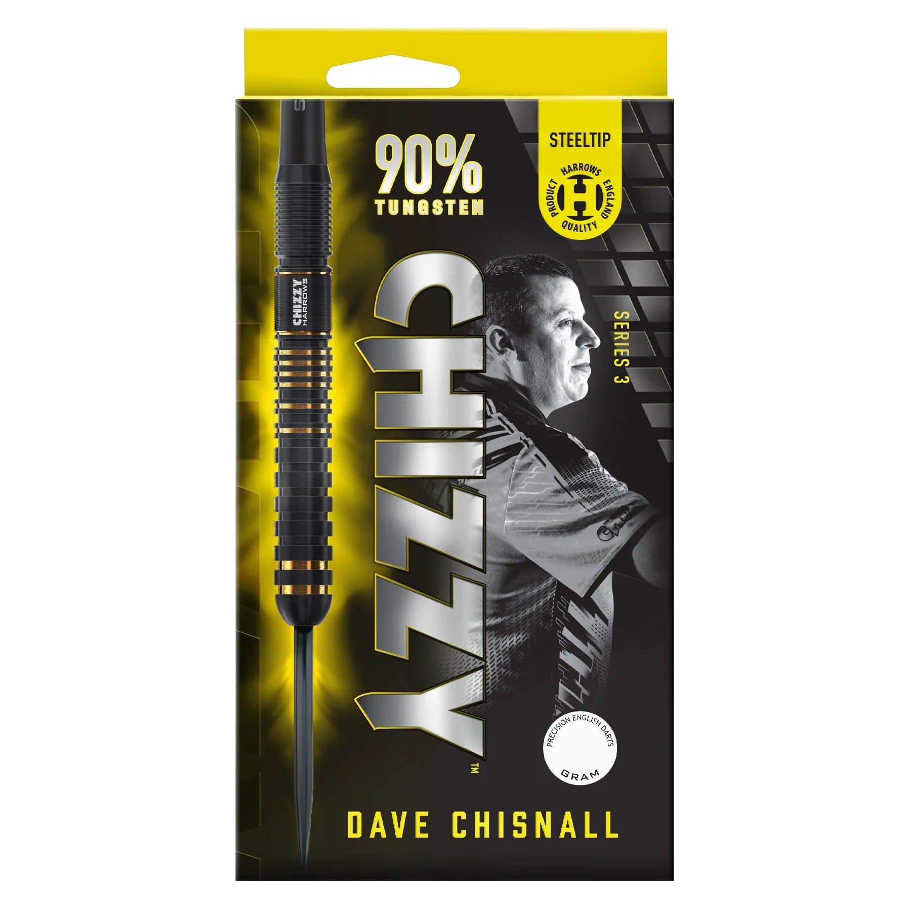 Harrows - Chizzy Series 3 90% - Sada Steel Šípok - Direct Darts - 5