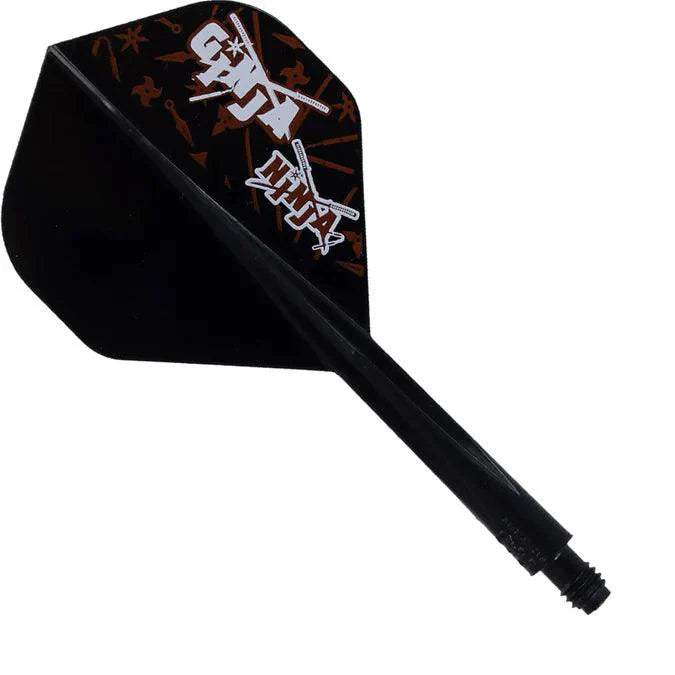 Condor - Axe Ginja Ninja - Čierna - No2 - Jednodielny Násadka/Letky Na Šípky - Direct Darts - 1