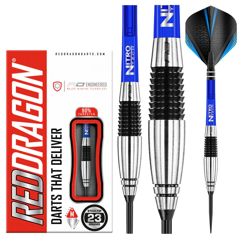 Red Dragon - Cyclone - Sada Steel Šípok - Direct Darts - 2