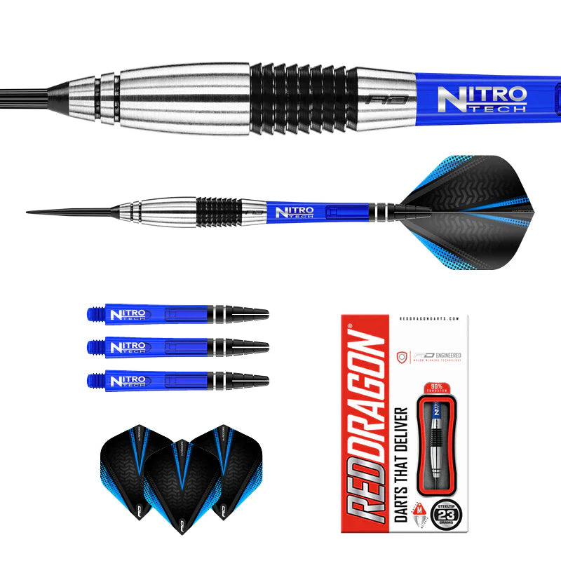 Red Dragon - Cyclone - Sada Steel Šípok - Direct Darts - 5