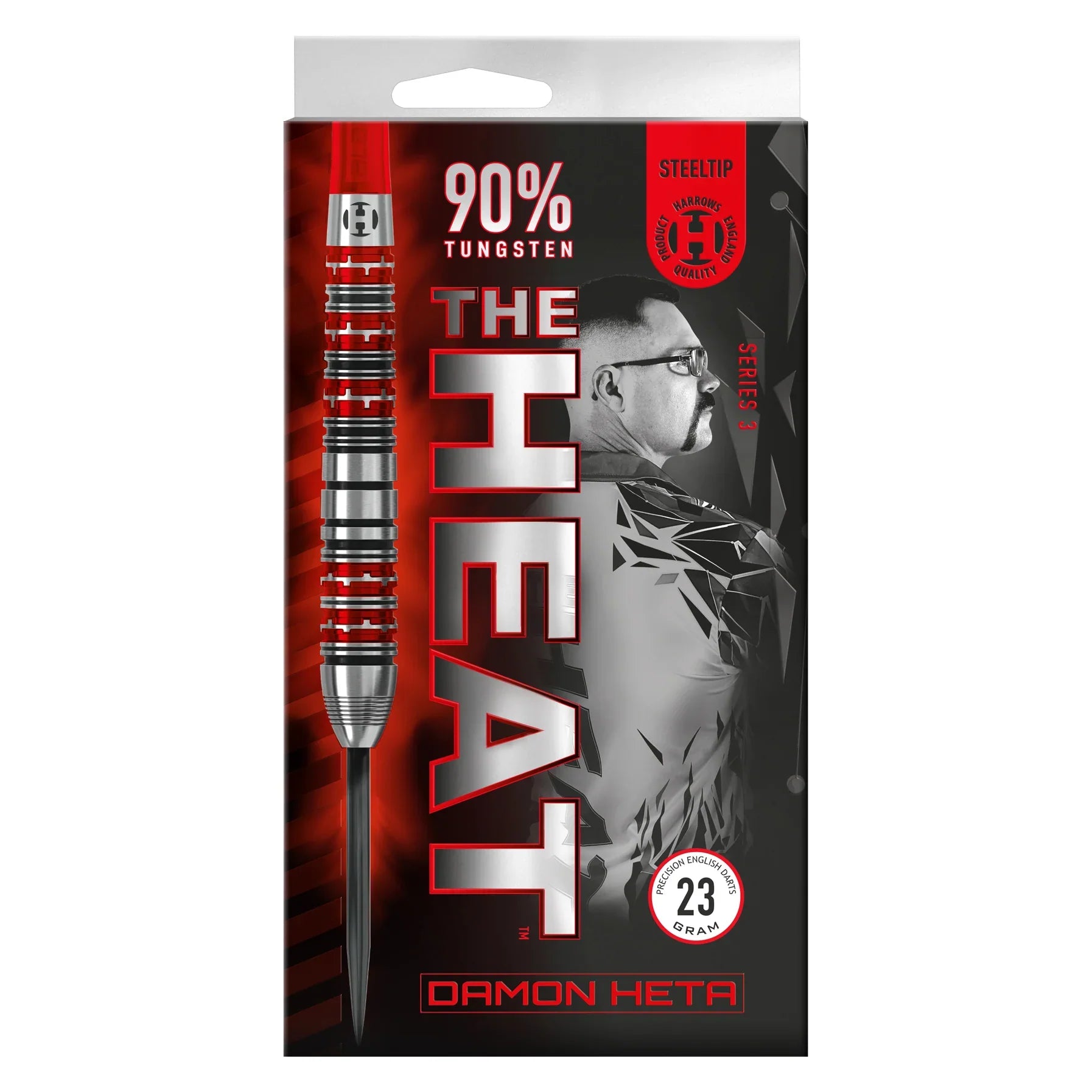 Harrows - Damon Heta Series 3 90% - Sada Steel Šípok - Direct Darts - 3