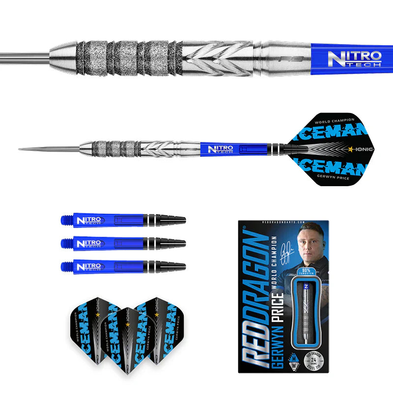 Red Dragon - Gerwyn Price Element - Sada Steel Šípok - Direct Darts - 5