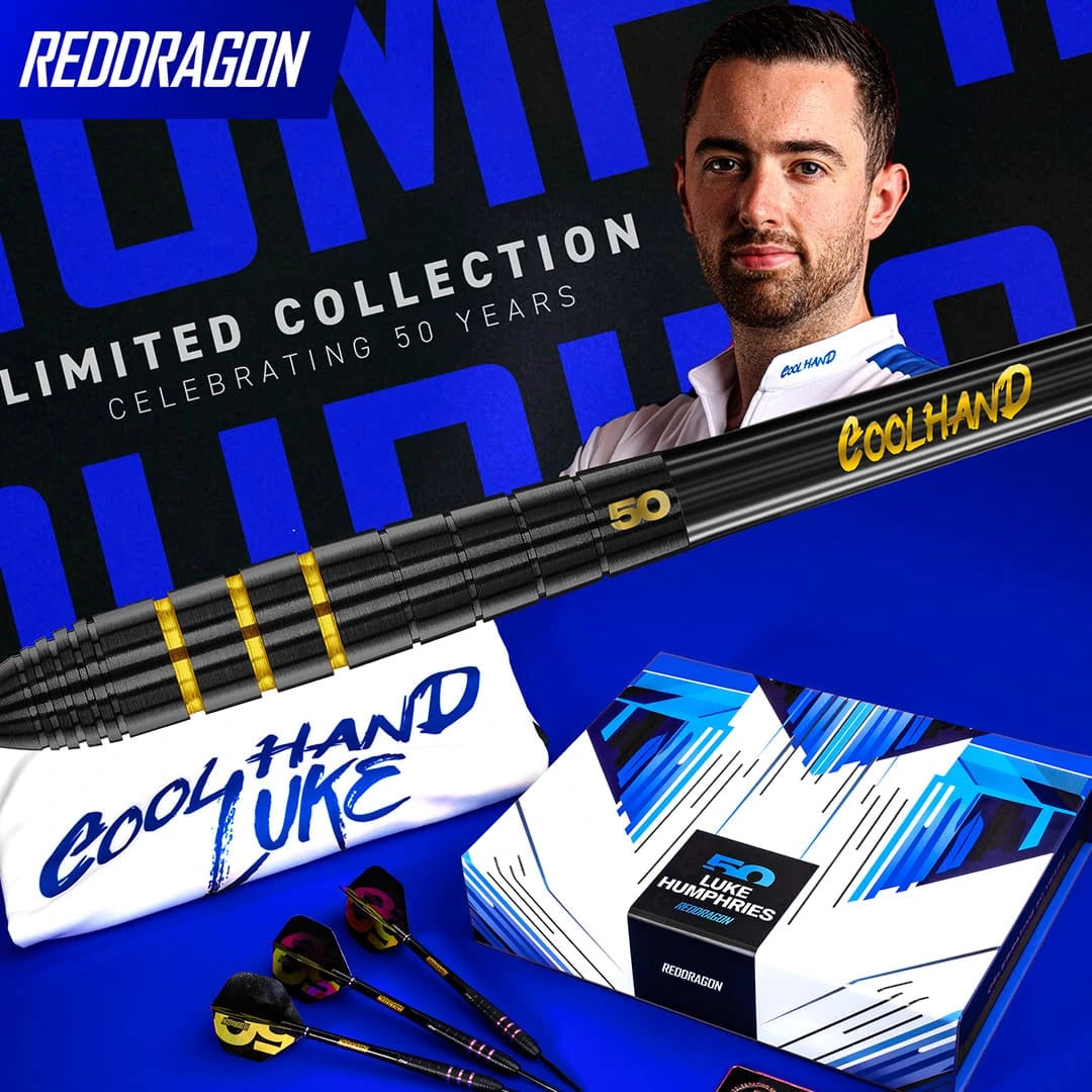 Luke Humphries 50 yr limited edition - Direct Darts - mobile - SK
