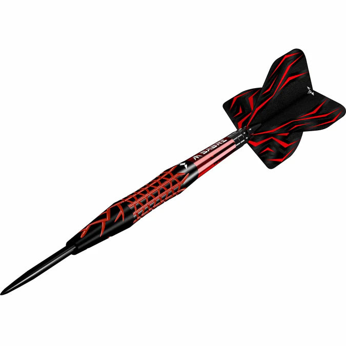 Mission - Lava 95% - Čierna & Červená - Sada Steel Šípok - Direct Darts - 1