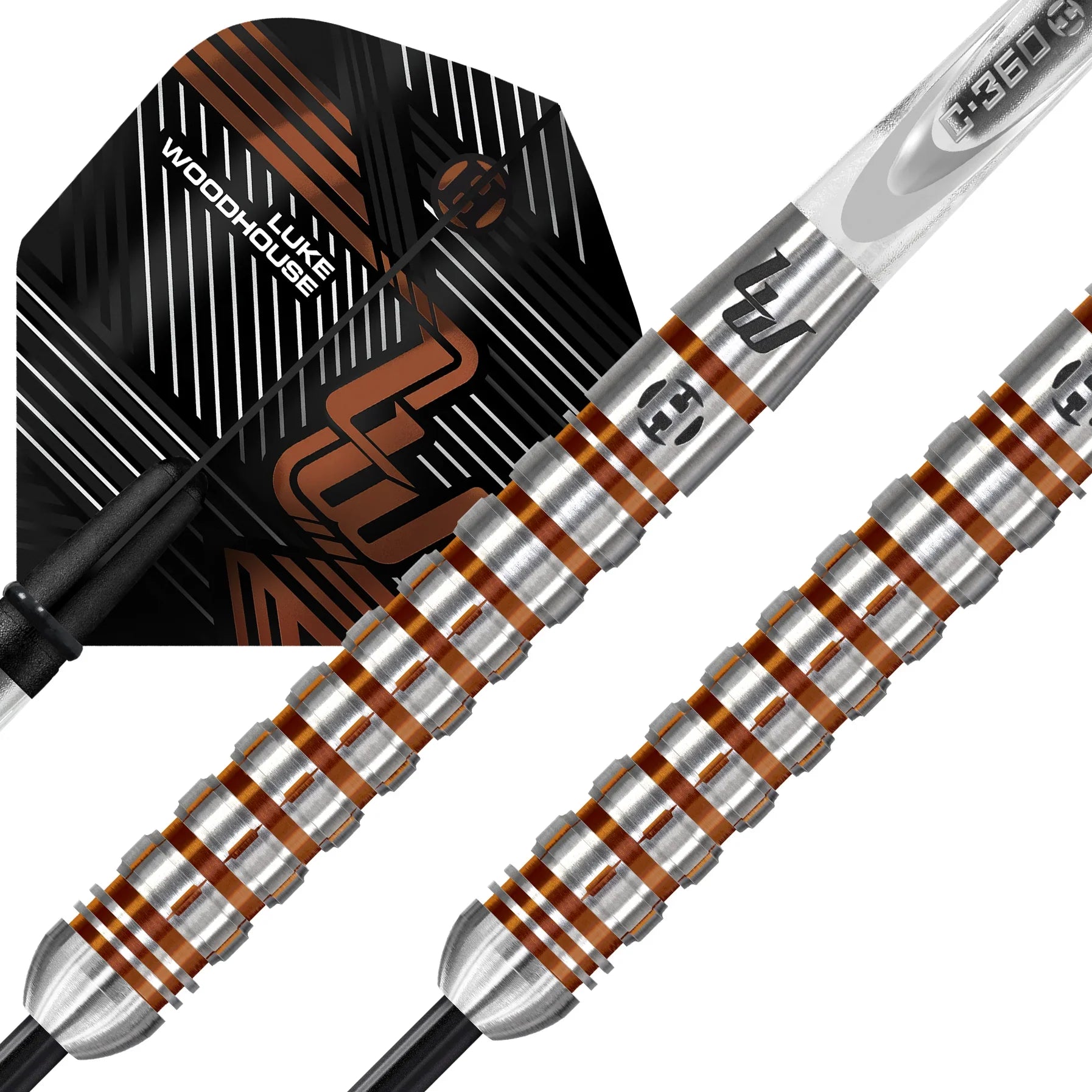 Harrows - Luke Woodhouse Series 2 90% - Sada Steel Šípok - Direct Darts - 3
