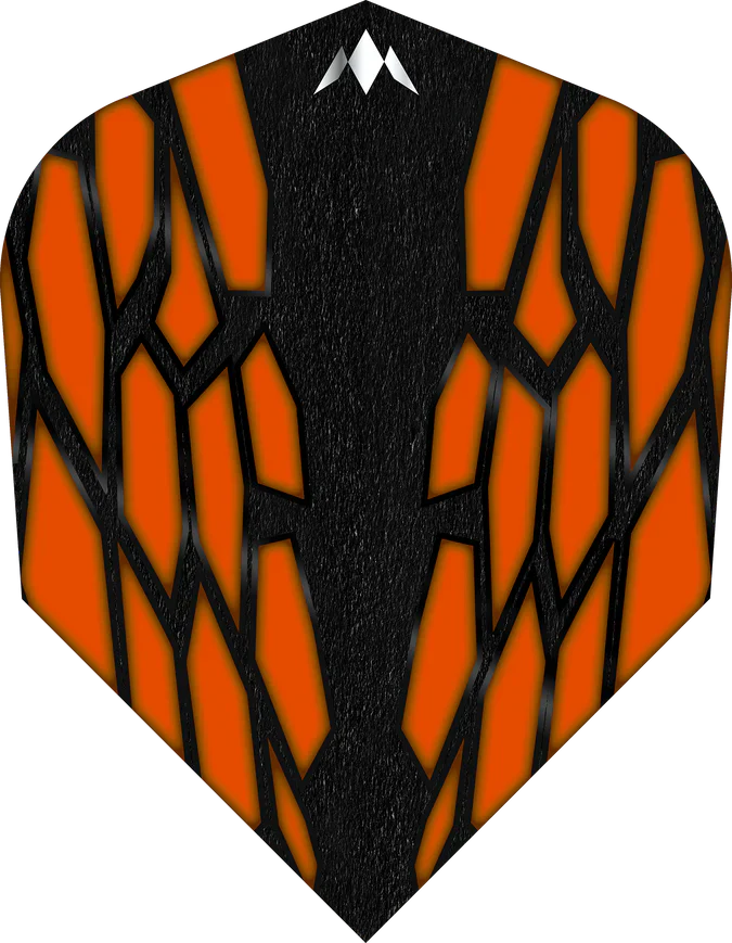 Mission - Magma - Oranžová - No6 - 100 Mikrón - Letky Na Šípky - Direct Darts - 1