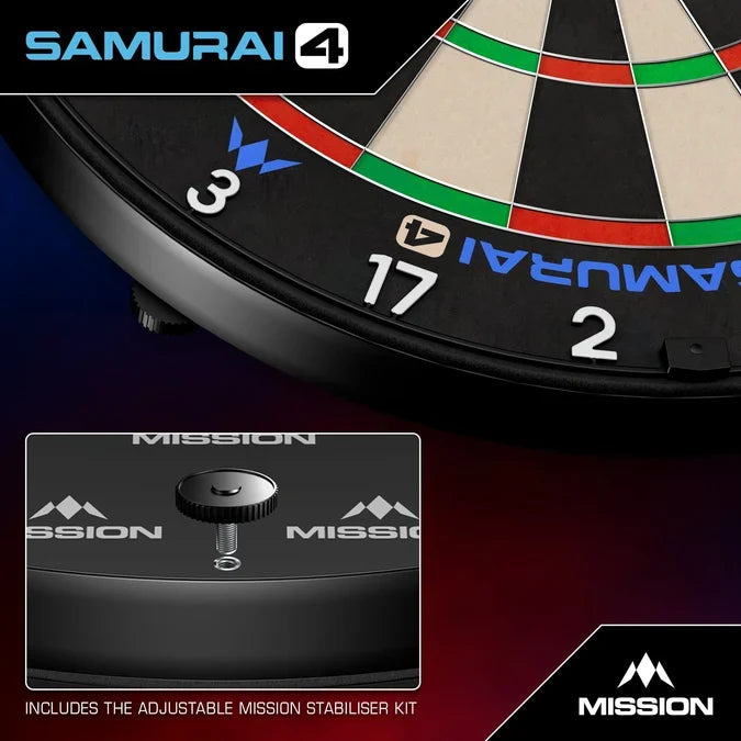 Mission - Mission Samurai 4 - Sisalový Terč Na Šípky - Direct Darts - 6