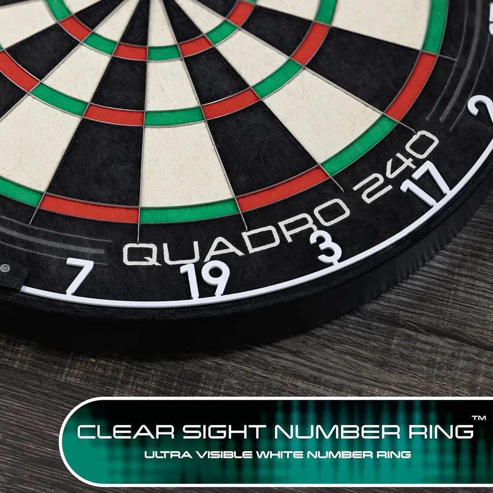 Harrows - Quadro 240 - Sisalový Terč Na Šípky - Direct Darts - 4