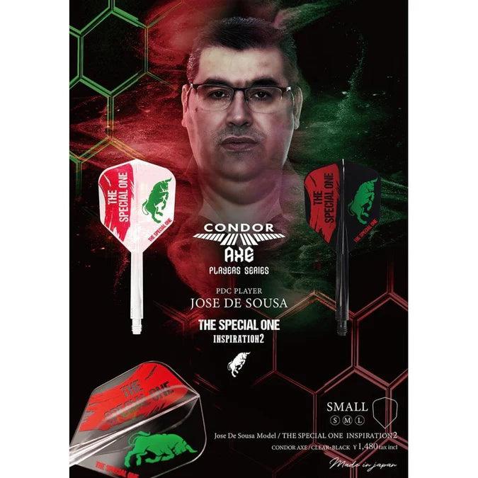 Condor - Axe Special One2 - Priehľadná - No6 - Jednodielny Násadka/Letky Na Šípky - Direct Darts - 8