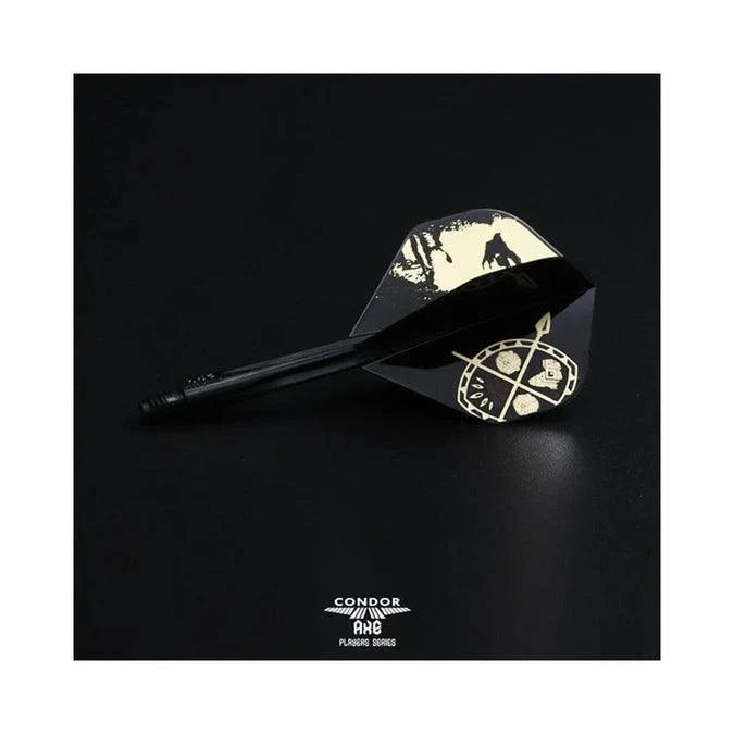 Condor - Axe A.W Inspiration3 - Čierna - No2 - Jednodielny Násadka/Letky Na Šípky - Direct Darts - 4