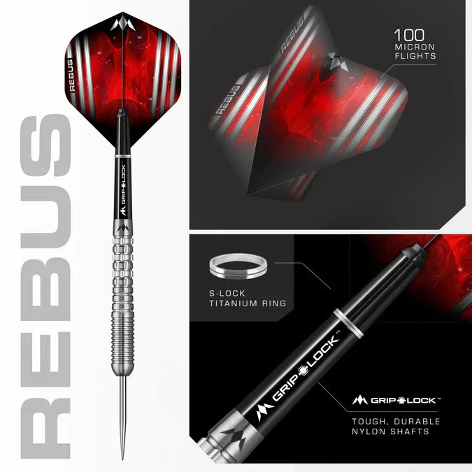Mission - Rebus - M2 - Sada Steel Šípok - Direct Darts - 3