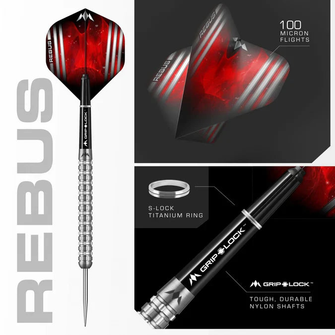 Mission - Rebus - M3 - Sada Steel Šípok - Direct Darts - 3
