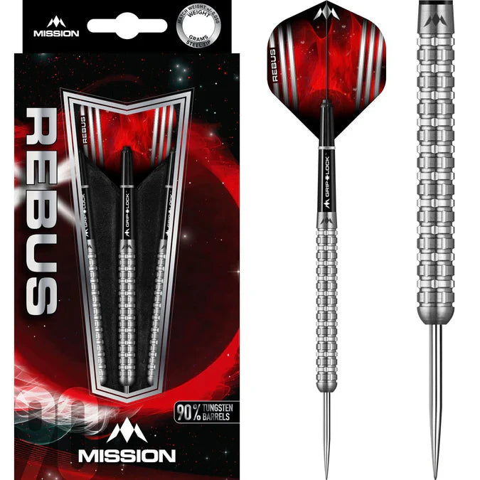 Mission - Rebus - M3 - Sada Steel Šípok - Direct Darts - 1