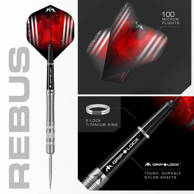 Mission - Rebus - M4 - Sada Steel Šípok - Direct Darts - 3