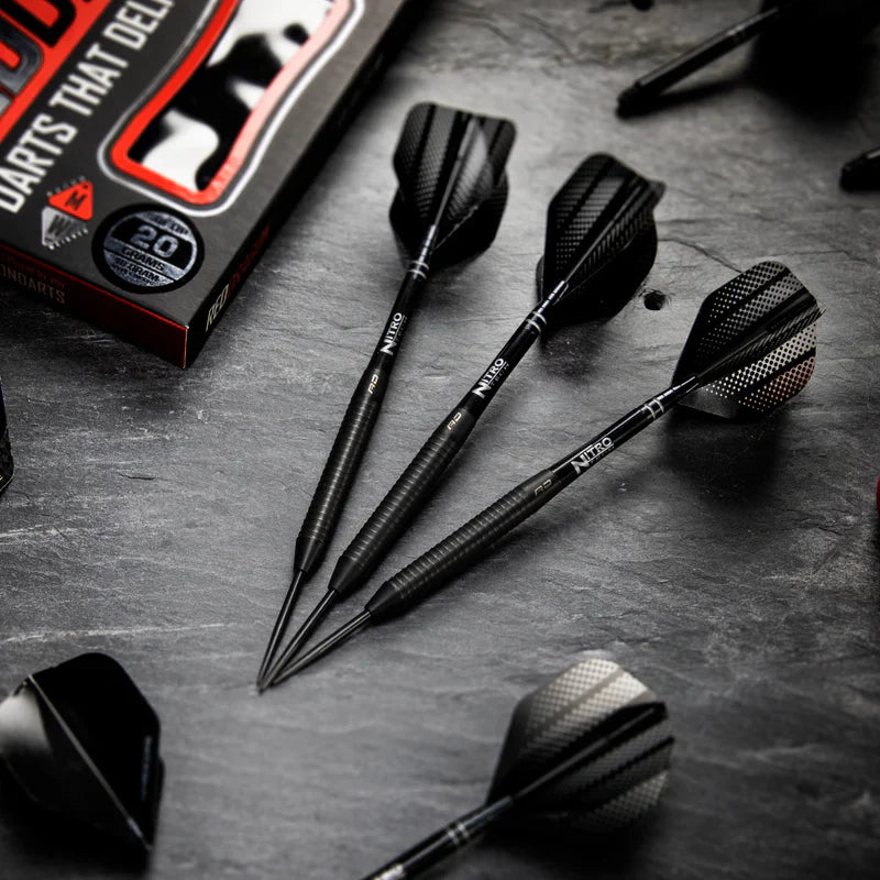Red Dragon - Razor Edge Čierna - Sada Steel Šípok - Direct Darts - 3