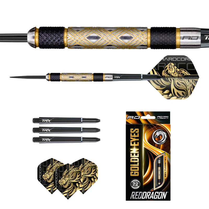 Red Dragon - Golden Eye 1 - Sada Steel Šípok - Direct Darts - 5