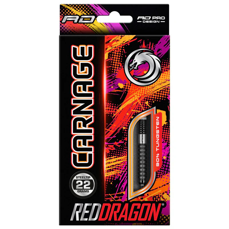 Red Dragon - Carnage 2 - Sada Steel Šípok - Direct Darts - 4