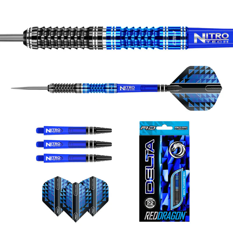 Red Dragon - Delta 1 - Sada Steel Šípok - Direct Darts - 5