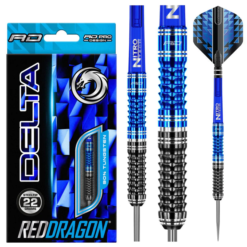Red Dragon - Delta 1 - Sada Steel Šípok - Direct Darts - 2