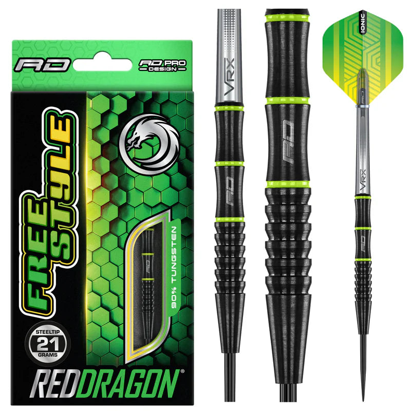 Red Dragon - Freestyle - Sada Steel Šípok - Direct Darts - 2