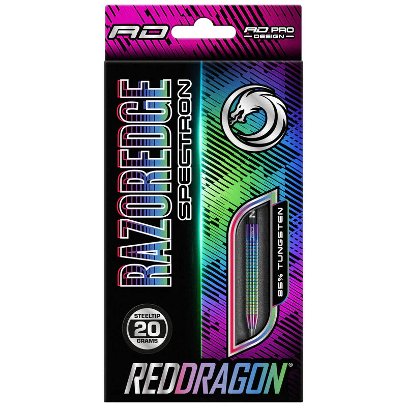 Red Dragon - Razor Edge Spectron - Sada Steel Šípok - Direct Darts - 4