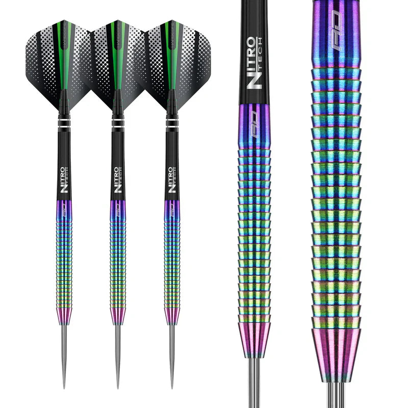 Red Dragon - Razor Edge Spectron - Sada Steel Šípok - Direct Darts - 7