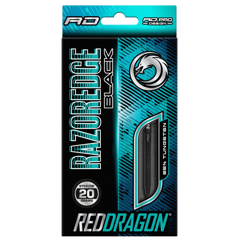 Red Dragon - Razor Edge Čierna - Sada Steel Šípok - Direct Darts - 6