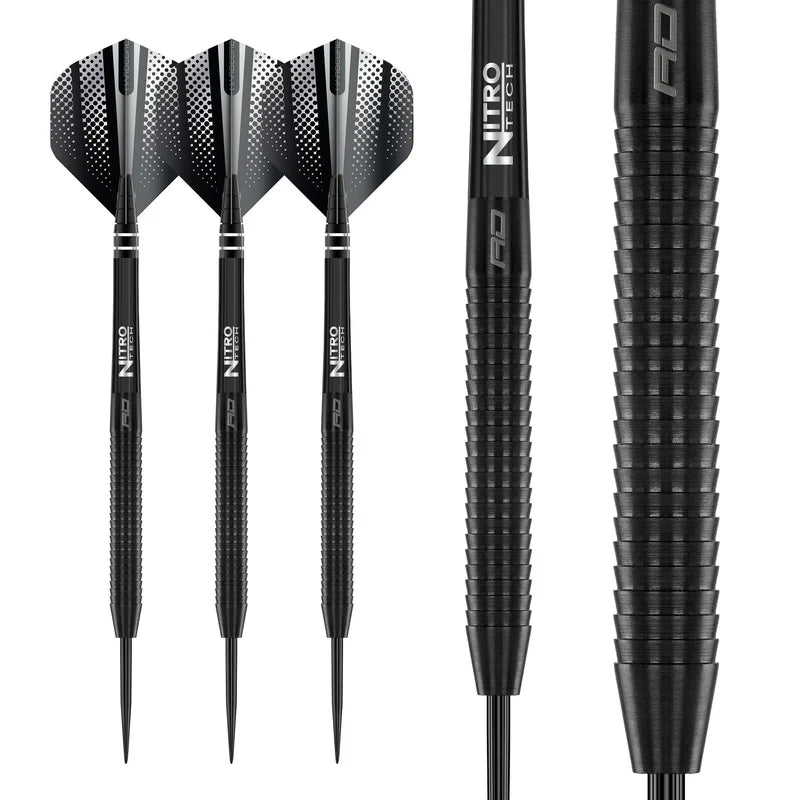 Red Dragon - Razor Edge Čierna - Sada Steel Šípok - Direct Darts - 7