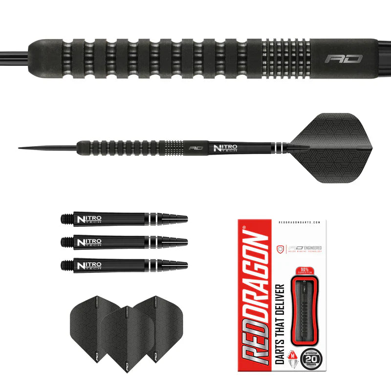 Red Dragon - Phantom - Sada Steel Šípok - Direct Darts - 5