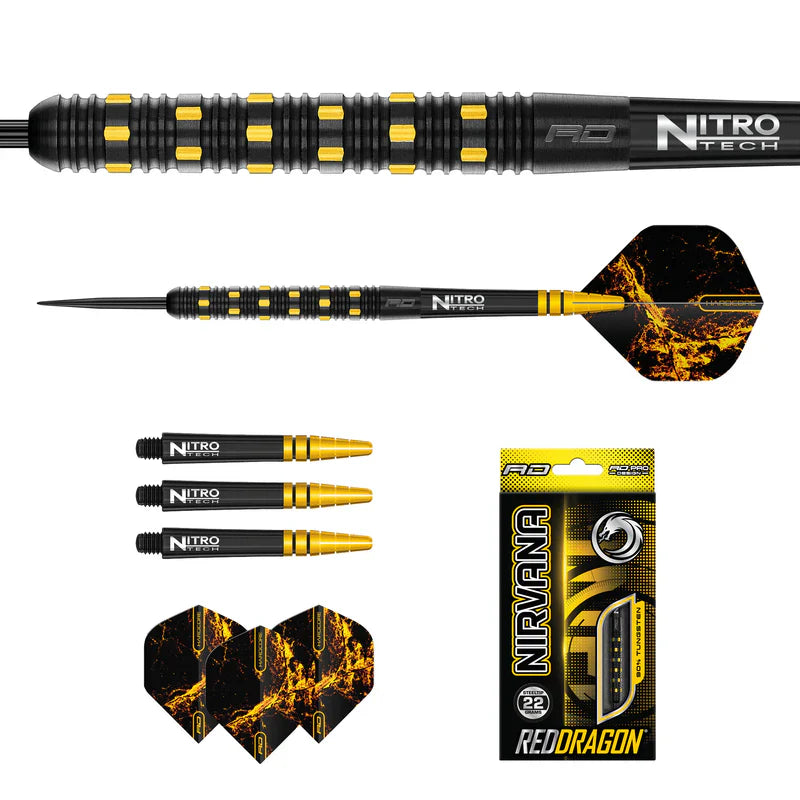 Red Dragon - Nirvana - Sada Steel Šípok - Direct Darts - 5