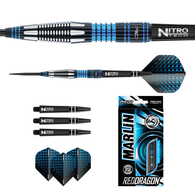 Red Dragon - Marlin - Sada Steel Šípok - Direct Darts - 5