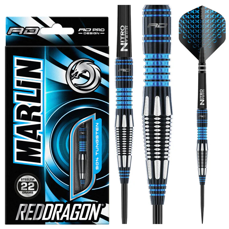 Red Dragon - Marlin - Sada Steel Šípok - Direct Darts - 2