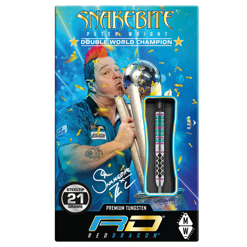 Red Dragon - Peter Wright Supa Venom - Sada Steel Šípok - Direct Darts - 4