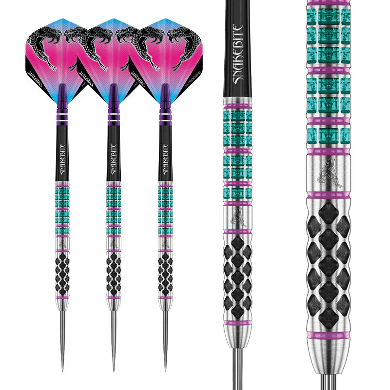 Red Dragon - Peter Wright Supa Venom - Sada Steel Šípok - Direct Darts - 6