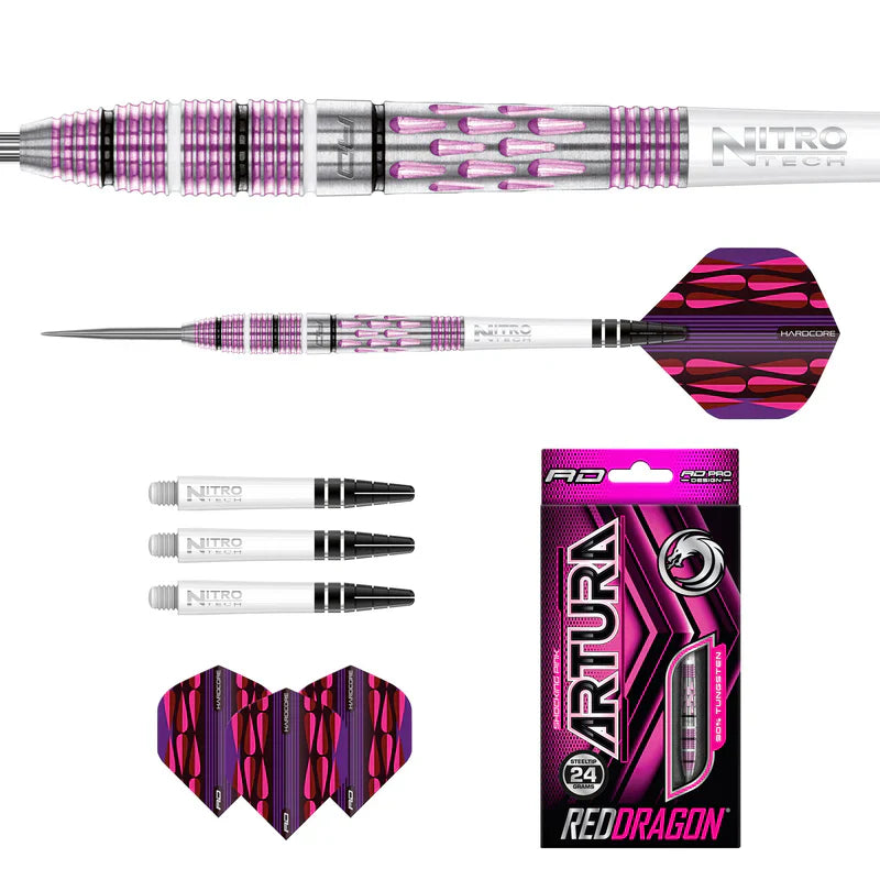 Red Dragon - Artura 1 - Sada Steel Šípok - Direct Darts - 5