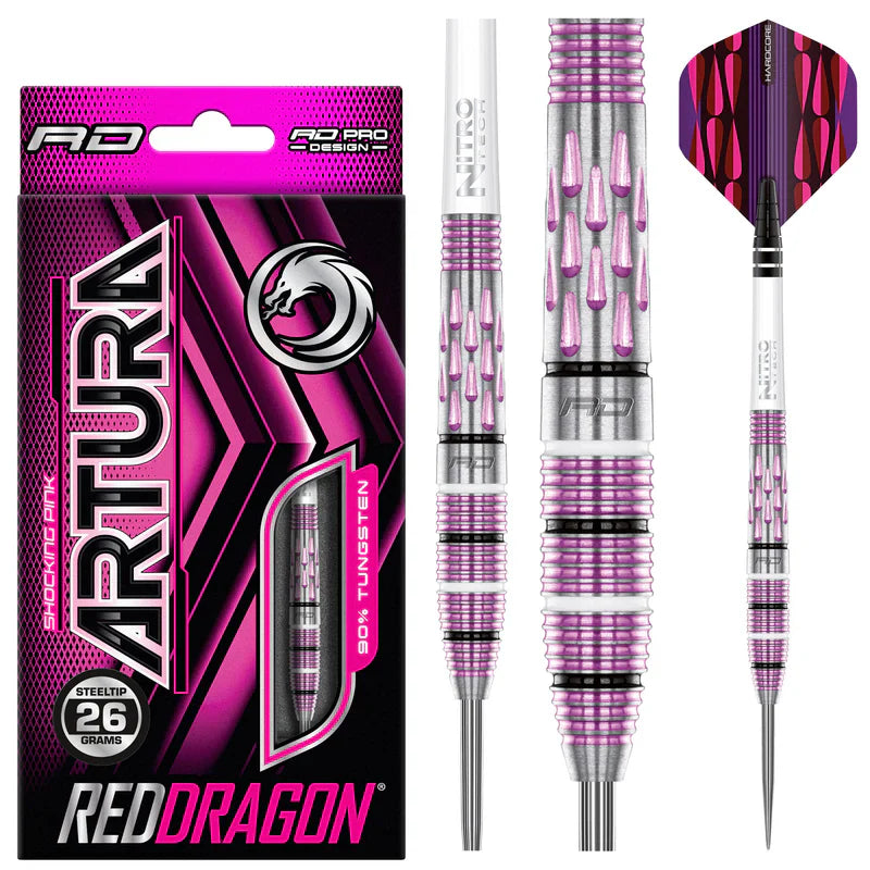 Red Dragon - Artura 1 - Sada Steel Šípok - Direct Darts - 8