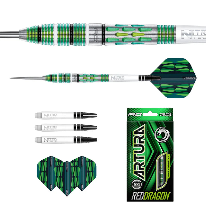 Red Dragon - Artura 2 - Sada Steel Šípok - Direct Darts - 5