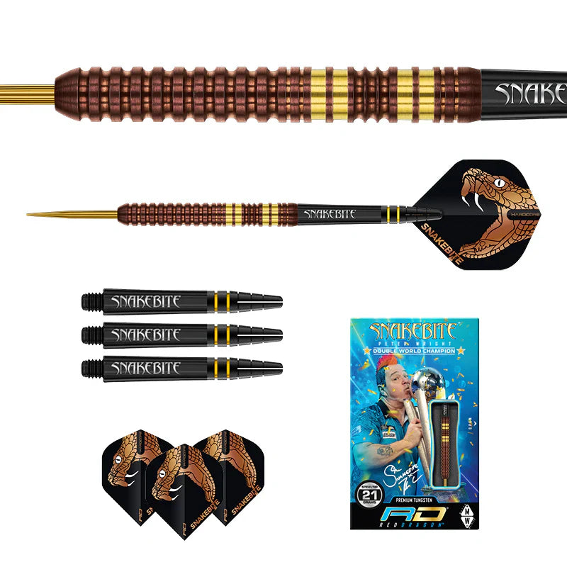 Red Dragon - Peter Wright Copper Fusion - Sada Steel Šípok - Direct Darts - 5